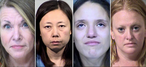 ROUGE GALLERY: Lori Vallow, Yui Inoue, Rachel Henry and Kimberly Lacount are all being tried for various murder cases.