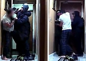 Two home invaders burst into an apartment near Yonge St. and Sheppard Ave., in North York, wrestled a man to the ground, shot him in the shoulder and stabbed him repeatedly with a screwdriver on Feb. 20, 2017.