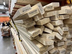 U.S. builders pay a premium for the spruce, pine and fir (SPF) lumber that B.C. produces and could soon face additional tariffs after President Donald Trump's proclamation that America doesn't need the province's wood.