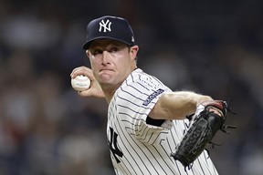 New York Yankees ace Gerrit Cole is out for the season. Adam Hunger/AP file