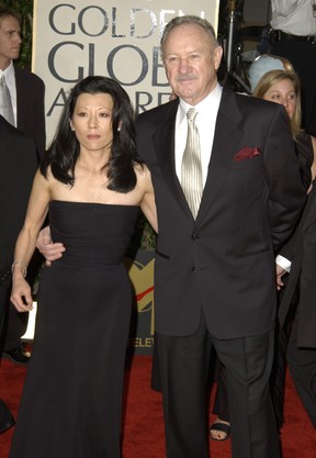 Gene Hackman and his wife Betsy Arakaw