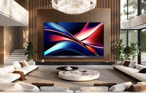The Hisense 136MX MicroLED is a whopping 136-inch television.