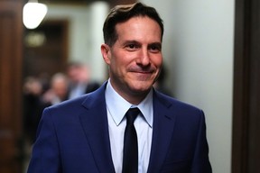 Liberal MP Marco Mendicino arrives to a cabinet meeting in Ottawa on Monday, March 10, 2025.