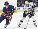 Mike Bossy (left) and Mario Lemieux scored a goal when they were forced to retire after an injury forced them to have a similar game than Alex Ovechkin.