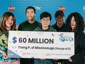 Five GTA construction company workers share million lottery win Five GTA construction company workers share million lottery win