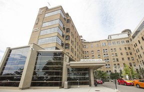St. Joseph's Health Centre is seen on Aug. 20, 2015.