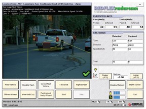 Speed camera software