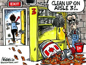 Steve Nease cartoon, March 12, 2025