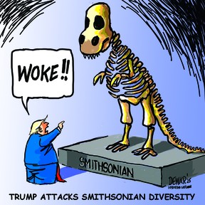 Sue Dewar cartoon, April 1, 2025