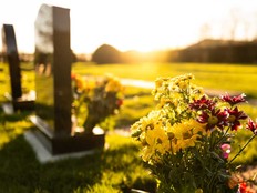 A reader asks if there are rules of etiquette for visiting a loved one at the cemetery.