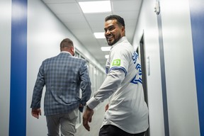 Anthony Santander hit 44 home runs last season with the Baltimore Orioles. Andrew Lahodynskyj/Toronto Blue Jays Baseball Club
