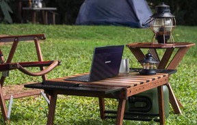 The Yoga Solar PC concept features an integrated solar panel.
