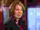 Alberta Prime Minister Danielle Smith spoke on the media at Lougheed House on Wednesday, January 29, 2025.