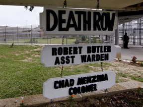 Death Row building at the Louisiana State Penitentiary