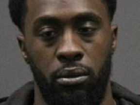 A mugshot of Brandon Morgan.