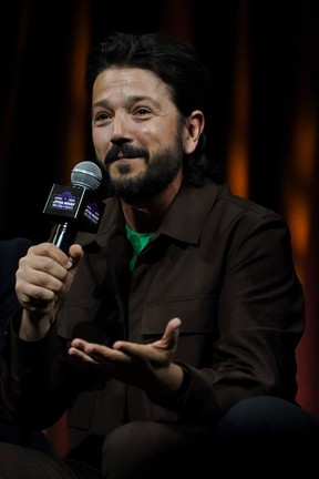 Diego Luna is seen at Star Wars Celebration on April 19, 2025 in Tokyo, Japan.