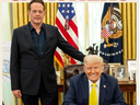 Actor Vince Vaughn, leftist and U.S. President Donald Trump recently visited the White House.