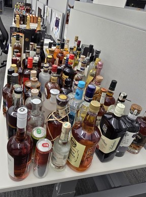 A 66-year-old man faces charges after approximately 500 bottles of stolen alcohol, worth an estimated $27,000, were recovered during the search of an address in Cabbagetown in April 2025.
