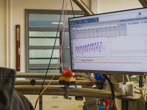 Rice's maximal oxygen uptake (or VO2 max), a measure that reflects her aerobic fitness and endurance capacity, equals that of a 25-year-old woman, according to lab tests. \CREDIT: Loughborough University