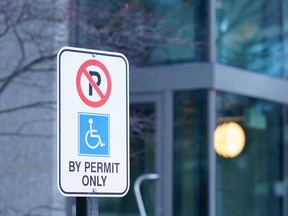 A friend's use of her handicapped parking permit has her pal suspicious.