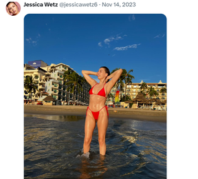 IS THAT CUBA? OnlyFans content creator Jessica Wetz. JESSICA WETZ/ TWITTER