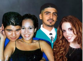 VICTIMS OF A MASSACRE: Cops believed the killers knew the quartet. HPD