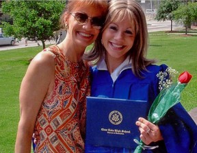 Christine Paolilla, right, and her mother. FACEBOOK