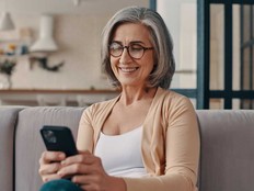 A woman is the target of a romance scam.