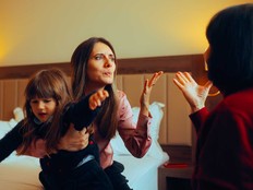 An apology is warranted in a dispute involving a grandparent and their daughter-in-law.