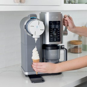 The Ninja Creami Swirl Ice Cream Maker. HANDOUT PHOTO