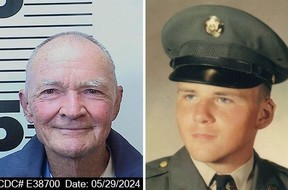 Serial killer Randy Kraft, left, and victim, Vietnam vet Larry Parks. CDC/OSP