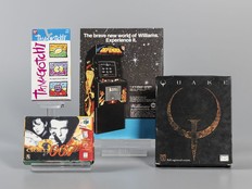 This photo, provided by The Strong Museum in Rochester, N.Y., shows "Defender," "GoldenEye 007," "Quake," and "Tamagotchi," the newest inductees into the World Video Game Hall of Fame.