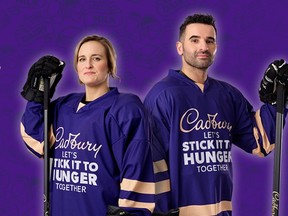 Marie-Philip Poulin and Nazem Kadri.