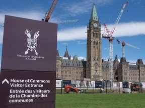 Centre Block on Parliament Hill in Ottawa, Ont. on Sunday, May 25 2025 Bryan Passifiume/Toronto Sun/Postmedia Network
