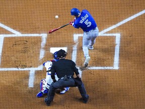 Daulton Varsho’s booming bat rescues Blue Jays offence again Daulton Varsho’s booming bat rescues Blue Jays offence again