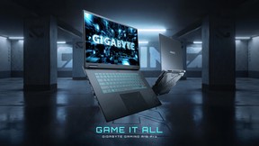 The Gigabyte A16 Pro is an impressive gaming laptop.