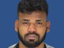 Gowryshankar Kathirkamanathan, 30, of Ajax, is accused of drugging, forcibly confining and sexually assaulting a 14-year-old girl over a period of days in Ajax and was arrested on Friday, May 2, 2025.