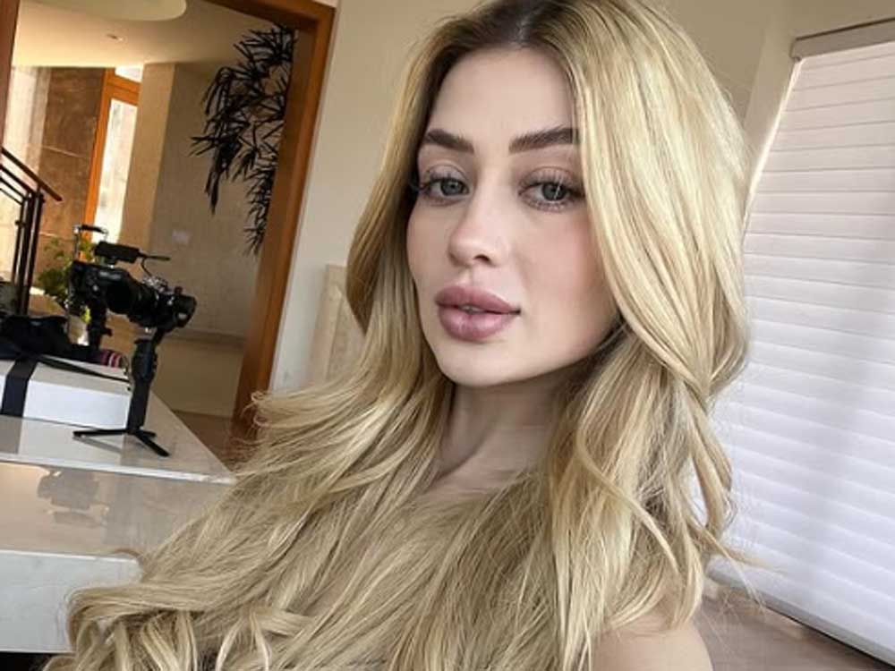  Valeria Marquez is pictured in a photo posted on her Instagram account.