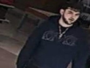 This man is wanted after an assault downtown. TORONTO POLICE HANDOUT
