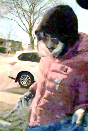 Image from Toronto Police of one of two males wanted for mischief on April 26, 2025 in the Steeles Avenue West and Martin Grove Road area.