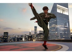 Ben Wang stars in "Karate Kid: Legends."