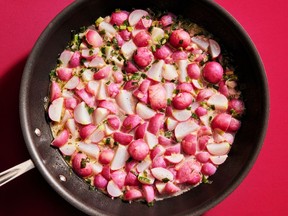 Cooking radishes can soften their bite. CREDIT: Justin Tsucalas/For The Washington Post