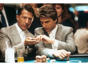 Dustin Hoffman and Tom Cruise