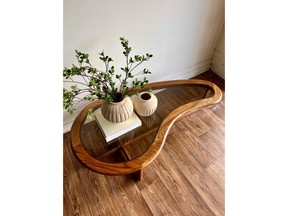 The table after its restoration.