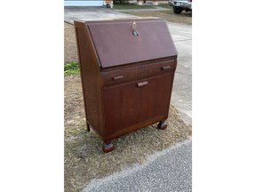 Shuford found this secretary desk