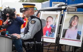 RCMP SGT-SGT. يعلن Curtis Mackinnon أن البحث عن الأطفال المفقودين في Pictou County و Lily و Jack Sullivan يتزايد يوم الأربعاء ، 7 مايو 2025.
