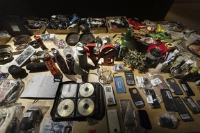 The Nova Music Festival Exhibition in Toronto in remembrance of the people murdered and taken hostage at the event in Israel.