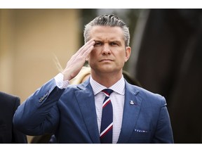 U.S. Defense Secretary Pete Hegseth
