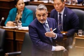 PC MPP Paul Calandra speaks during