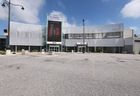 An empty parking lot is shown at the Tunnel Duty Free Shop in Windsor on Wednesday, May 7, 2025.